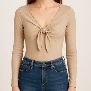 Abercrombie Tie Bodysuit